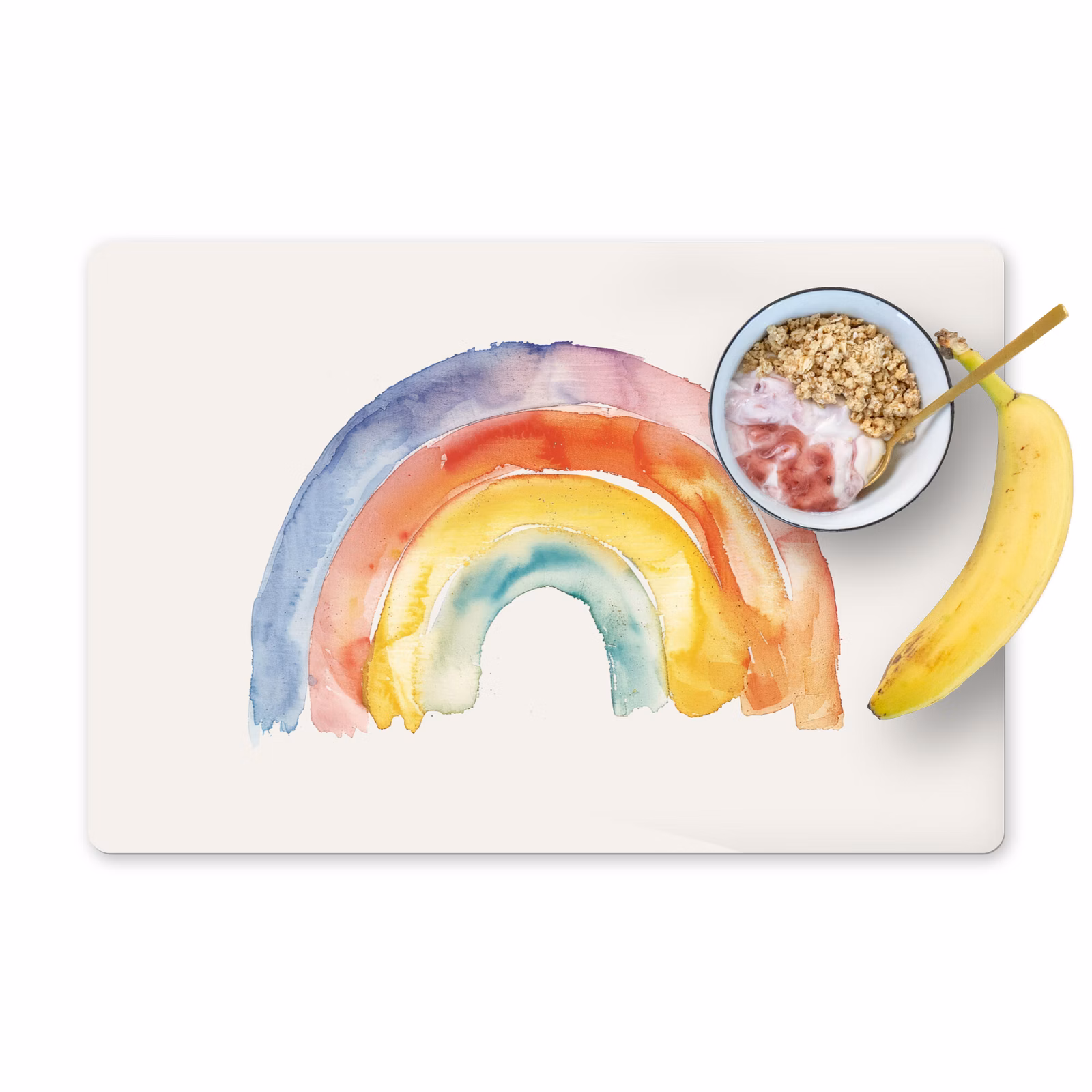 Sets de table - Arc-en-ciel - Aquarelle - Coloré — 1