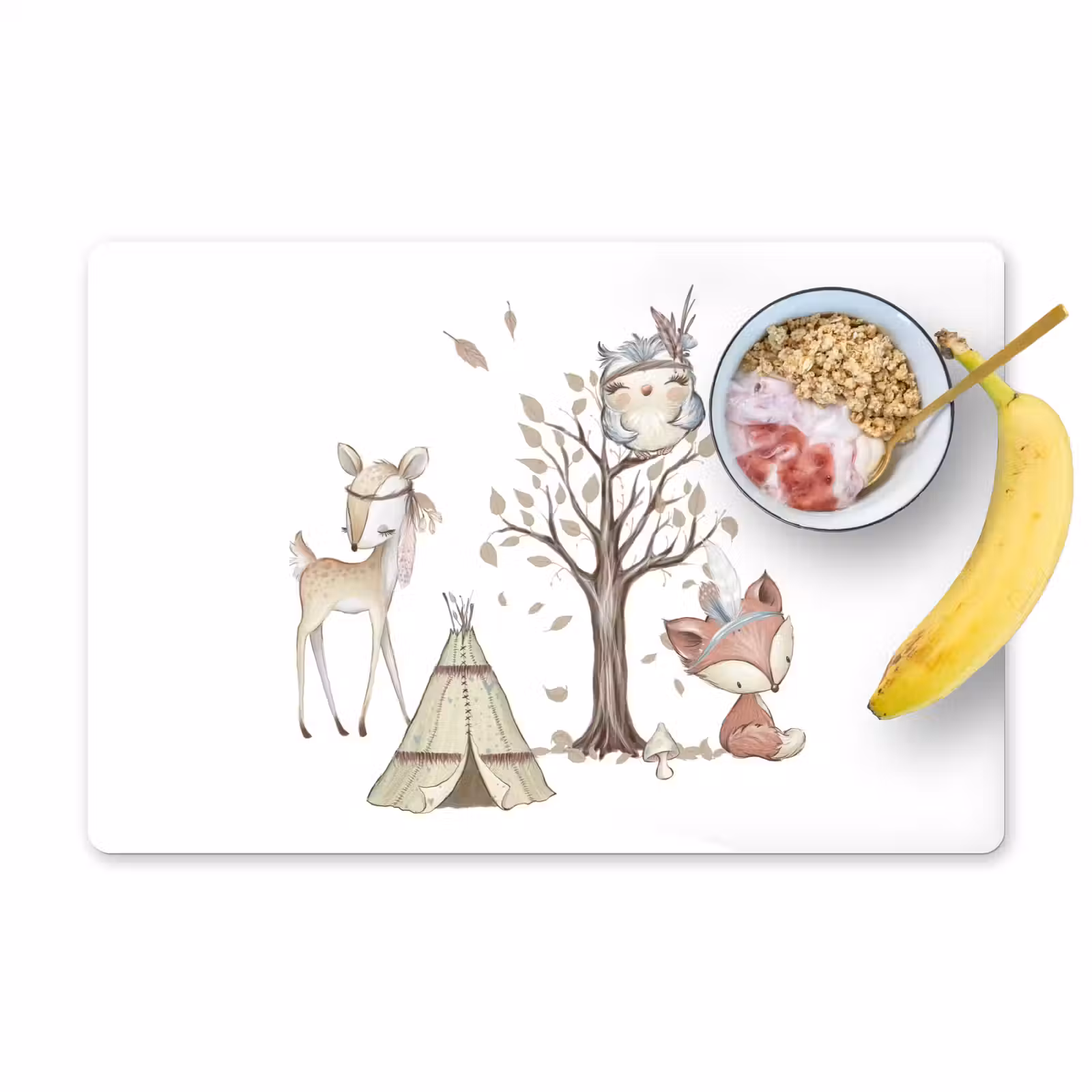 Sets de table - Faune - Forêt - Illustration — 1