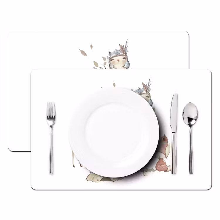 Sets de table - Faune - Forêt - Illustration — 2