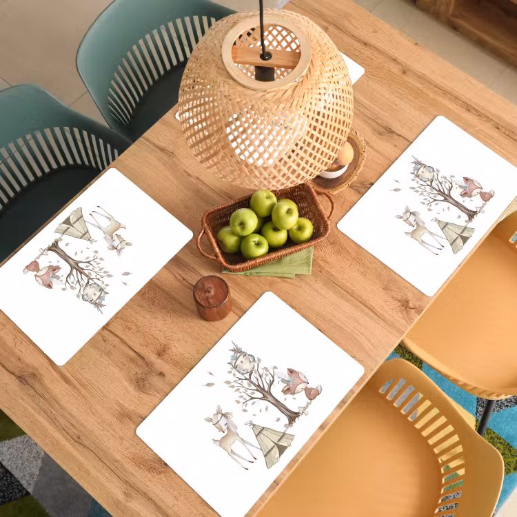 Sets de table - Faune - Forêt - Illustration — 3