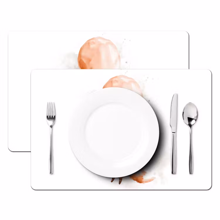 Sets de table - Renard - Couleurs pastel - Animal — 2