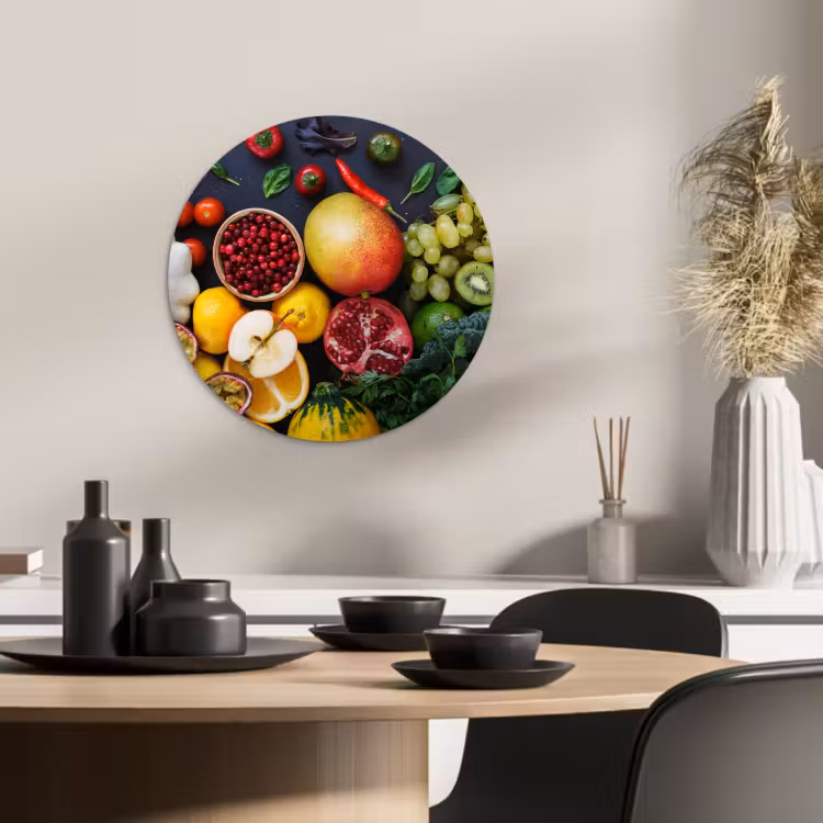 Tableau rond - Harmonie de la récolte — 3