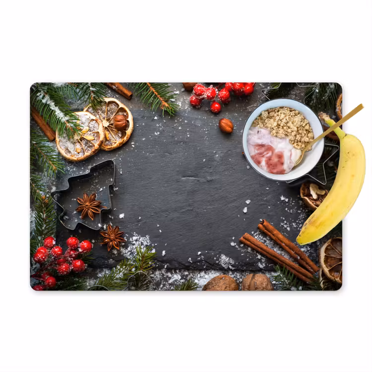 Sets de table - Noël - Herbes - Nature morte - Hiver — 1