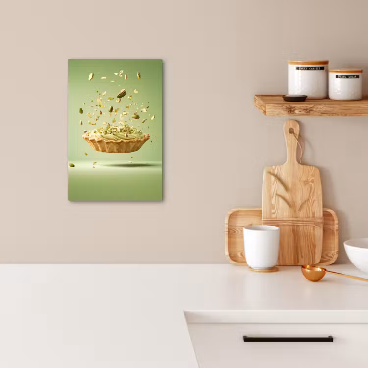 Tableau sur toile - Pistache - Gâteau - Noix - Aliments — 2