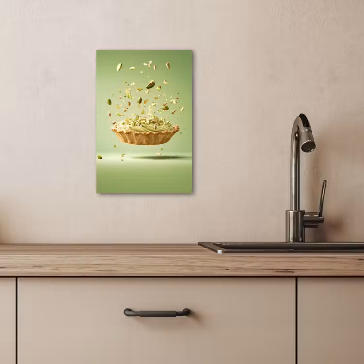 Tableau sur toile - Pistache - Gâteau - Noix - Aliments — 3