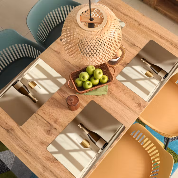 Sets de table - Champagne - Beige - Ombre - Bulles — 3