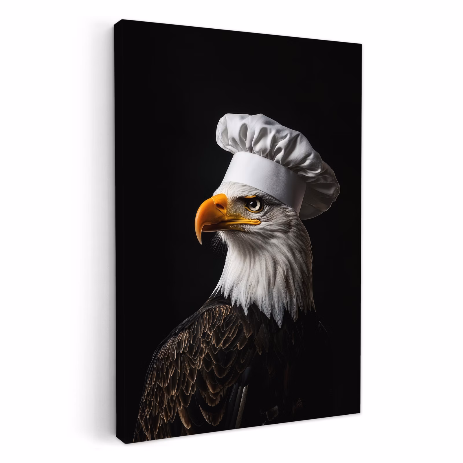 Tableau sur toile - Aigle - Amérique - Toque - Oiseau - Imposant — 1