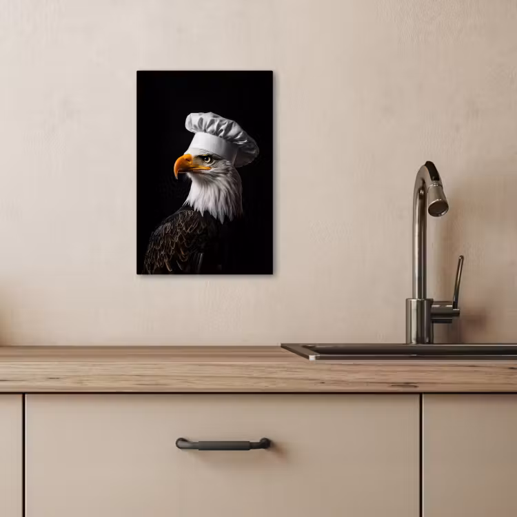 Tableau sur toile - Aigle - Amérique - Toque - Oiseau - Imposant — 4