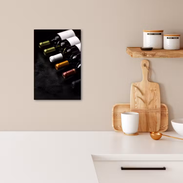 Tableau sur toile - Vin - Bouteilles - Variété - Saveurs — 2
