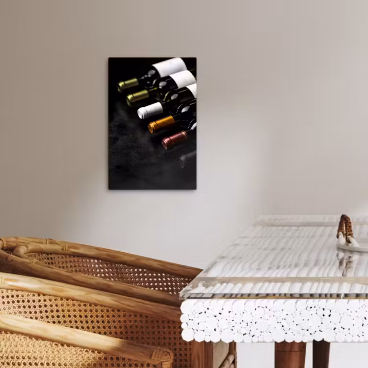 Tableau sur toile - Vin - Bouteilles - Variété - Saveurs — 3
