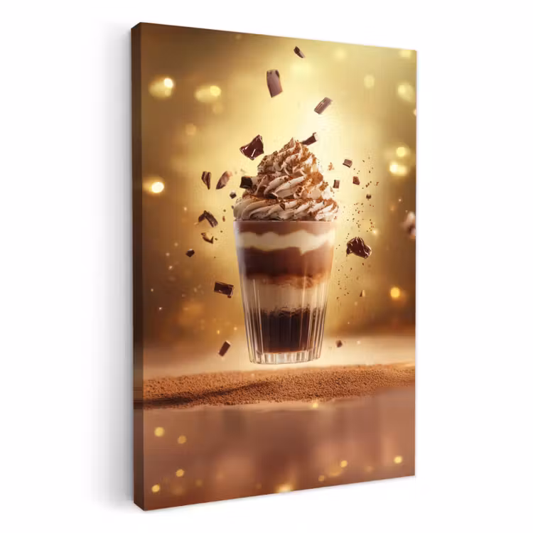 Tableau sur toile - Dessert - Chocolat - Épicerie Sucrée - Aliments — 2