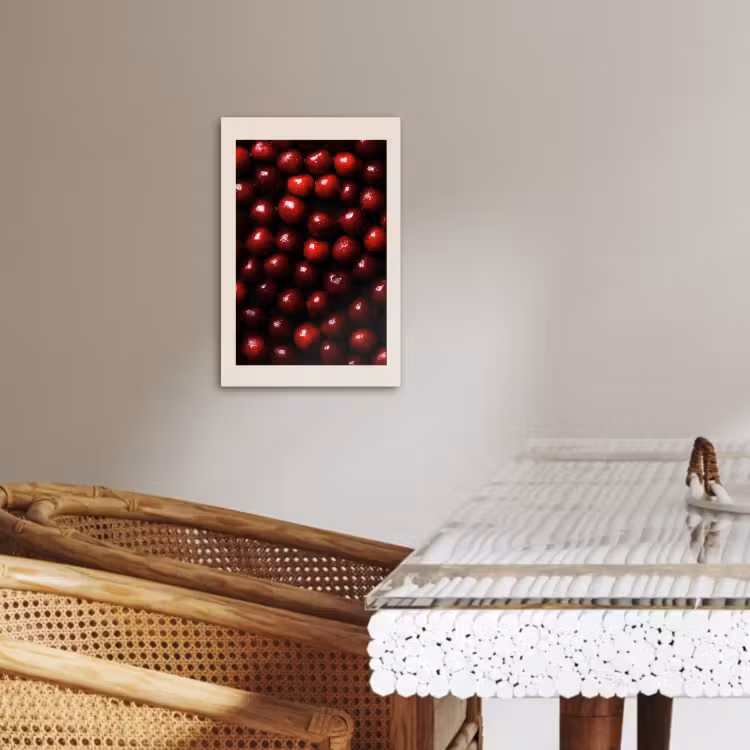 Tableau sur toile - Cerise - Rouge — 3