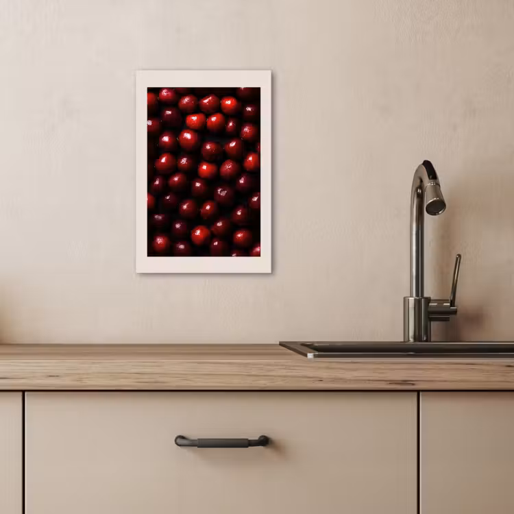 Tableau sur toile - Cerise - Rouge — 4