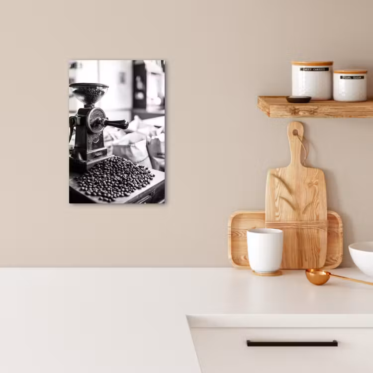 Tableau sur toile - Moulin à café - Moulu - Vintage — 2