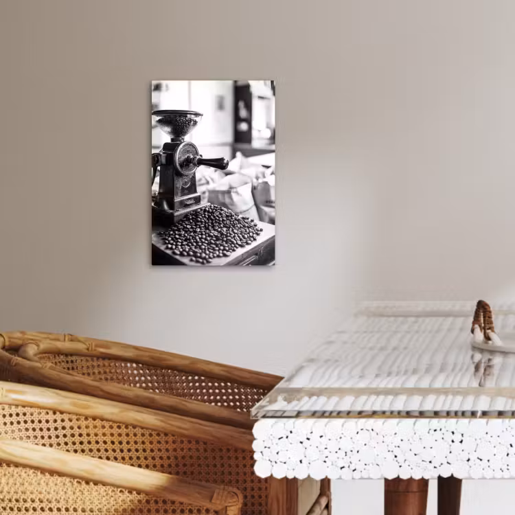 Tableau sur toile - Moulin à café - Moulu - Vintage — 3