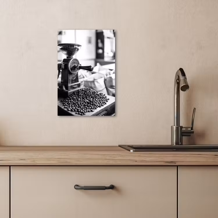 Tableau sur toile - Moulin à café - Moulu - Vintage — 4