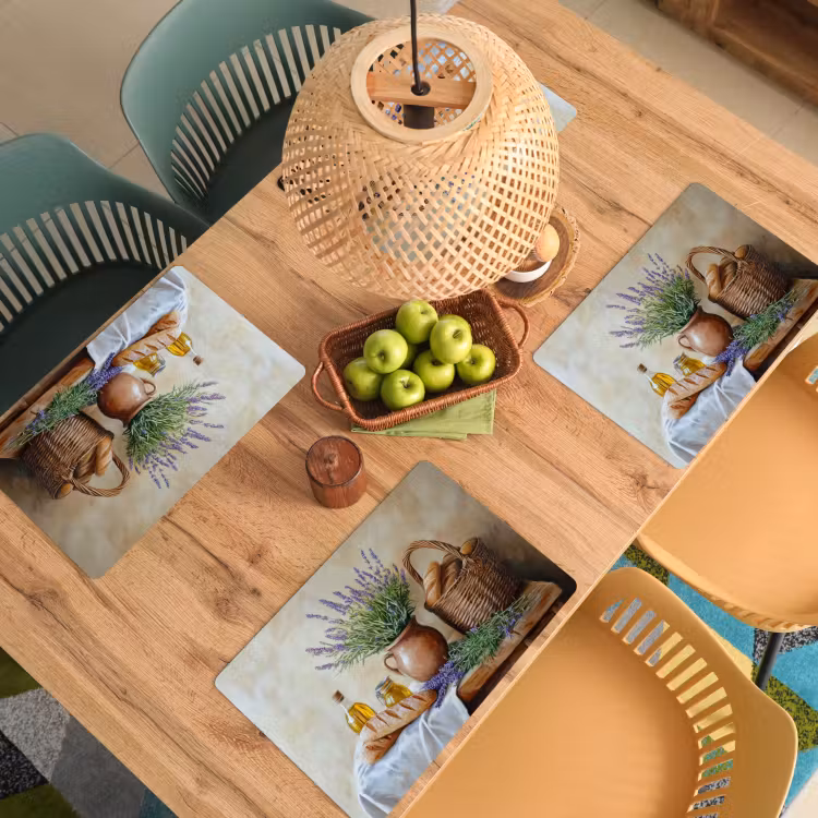 Sets de table - Lavande - Pain - Nature morte — 3