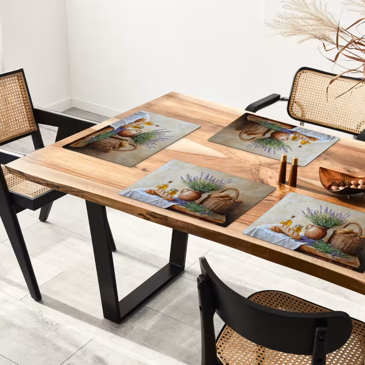 Sets de table - Lavande - Pain - Nature morte — 4