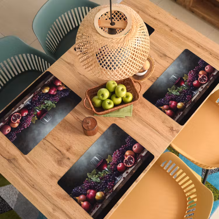 Sets de table - Vin - Fruits - Nature morte — 3