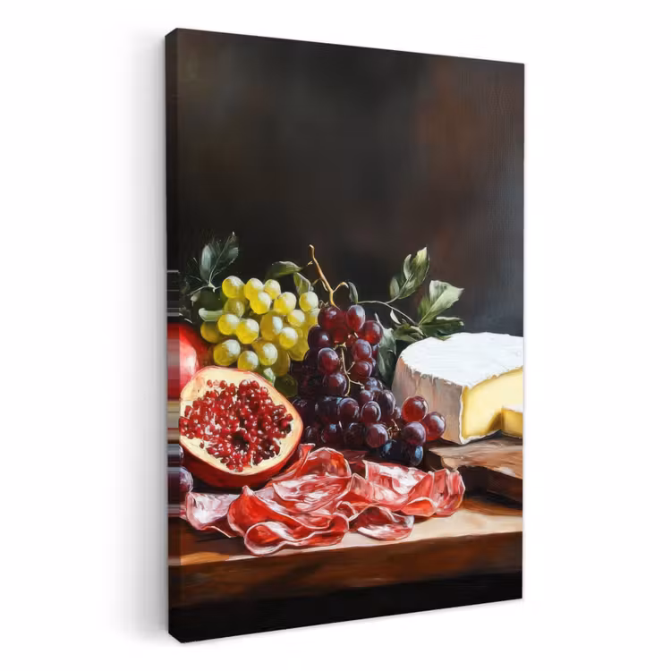 Tableau sur toile - Buvette - Nature morte - Vintage — 1