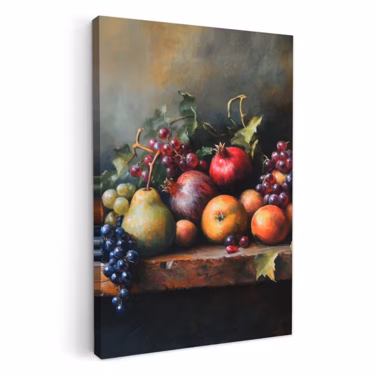 Tableau sur toile - Rustique - Nature morte - Fruits — 2
