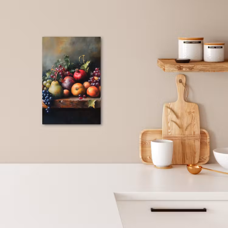 Tableau sur toile - Rustique - Nature morte - Fruits — 4