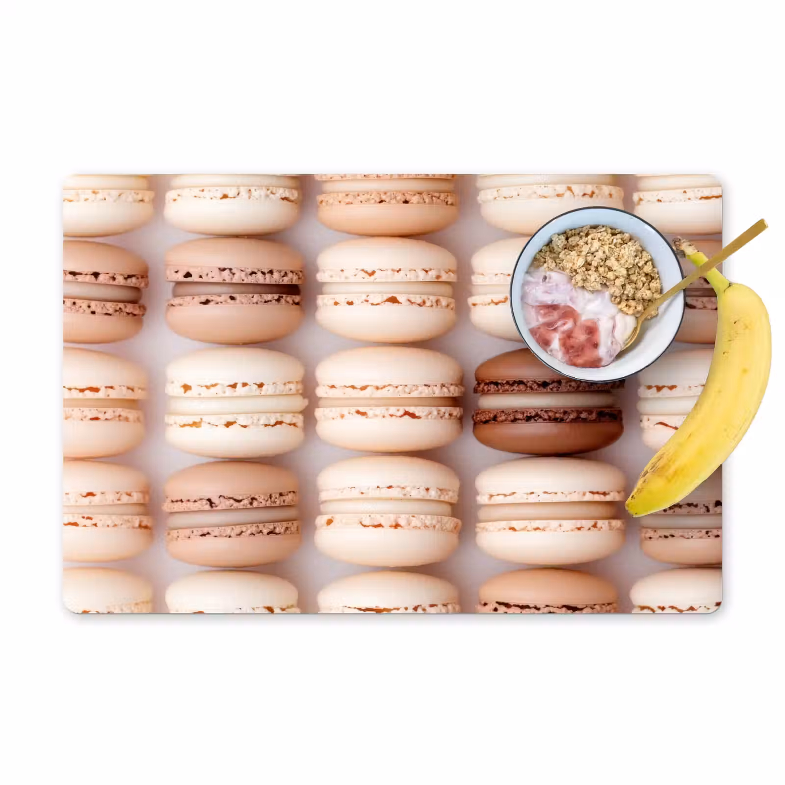 Sets de table - Macarons - Beige - Marron — 1