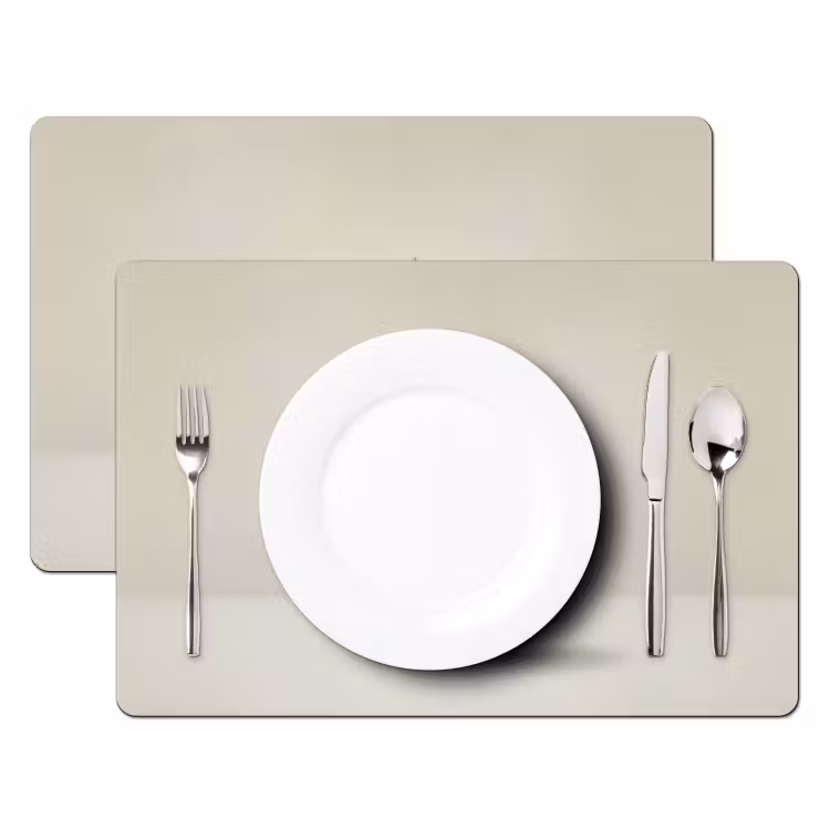 Sets de table - Ail - Naturel - Beige — 2