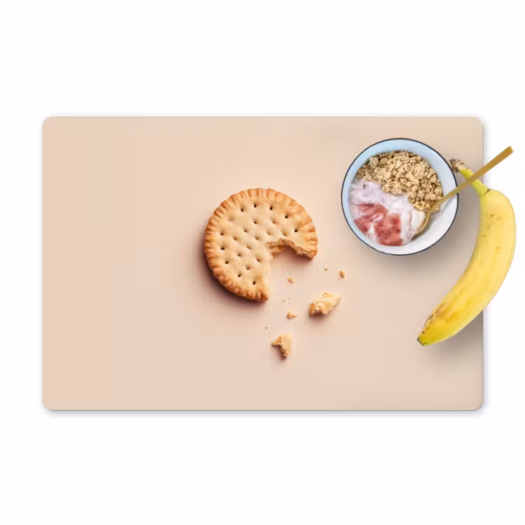 Sets de table - Biscuit - miettes - beige — 1