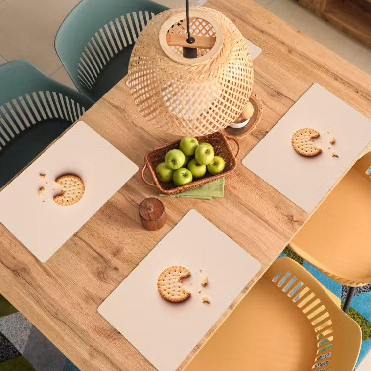 Sets de table - Biscuit - miettes - beige — 3