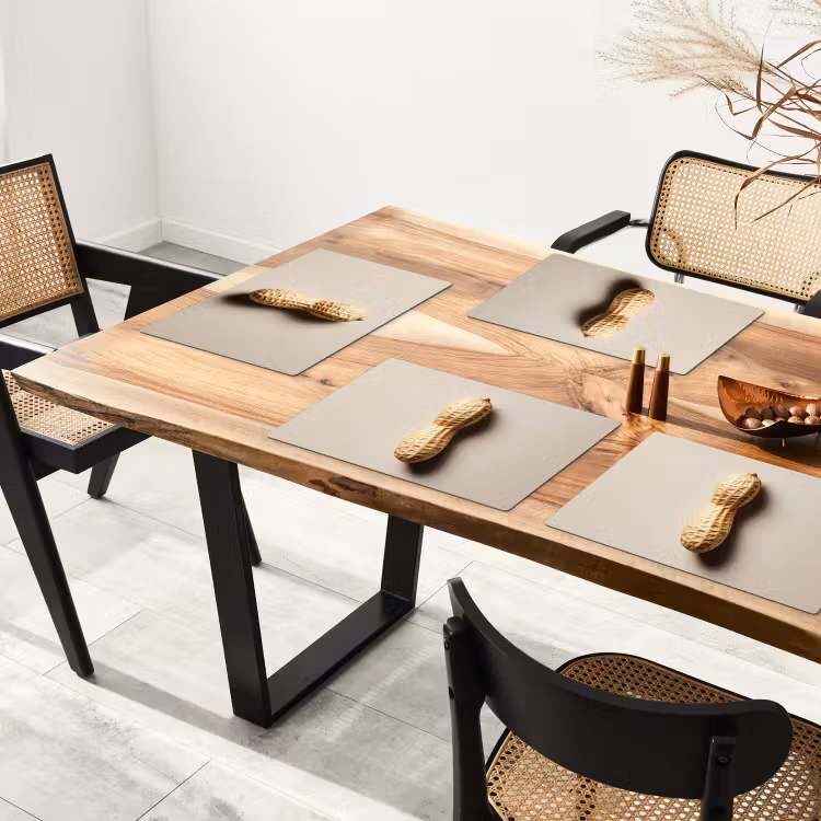 Sets de table - Cacahuète - Crue - Beige — 4