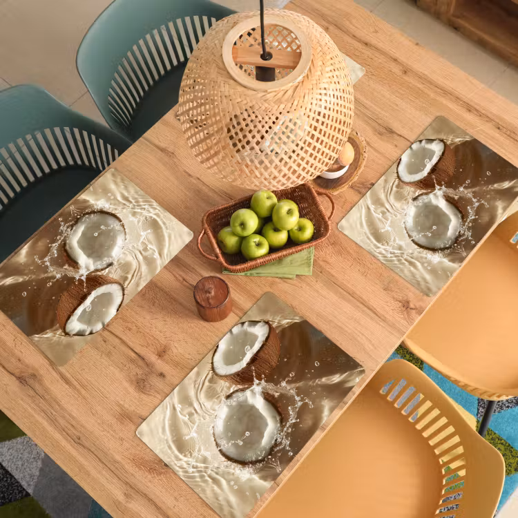 Sets de table - Coconut - Water - Beige - Splashes — 3
