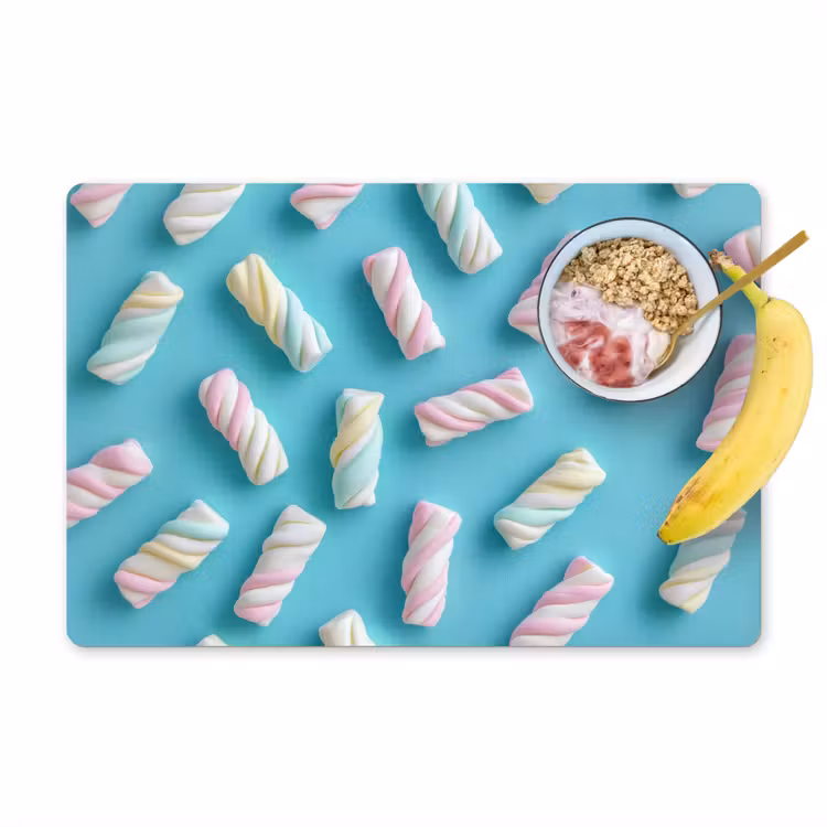 Sets de table - Bacon - Pastel - Bonbons - Bleu — 1