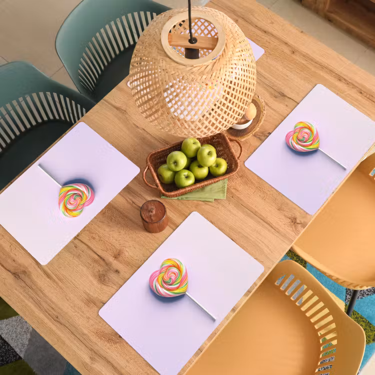 Sets de table - Coeur - Sucette - Bonbons — 3
