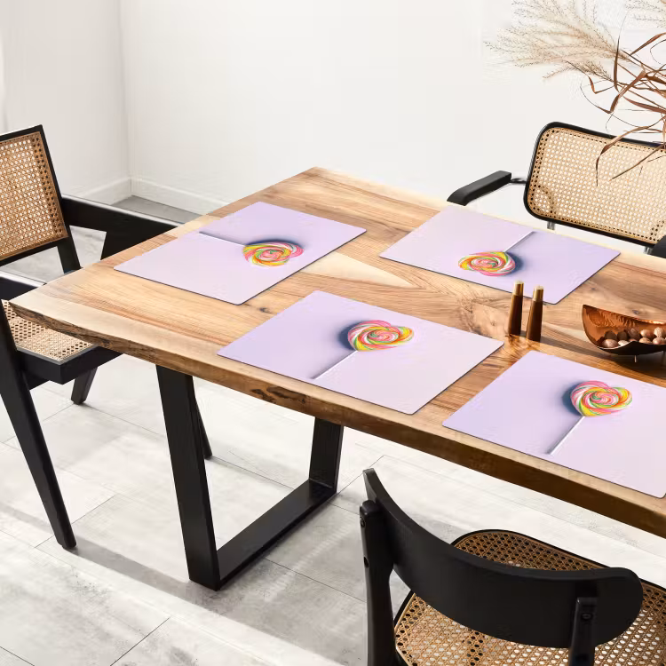 Sets de table - Coeur - Sucette - Bonbons — 4