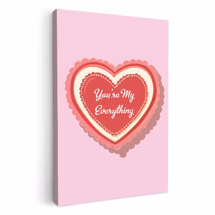 Tableau sur toile - Amour - Coeur - Valentin — 3