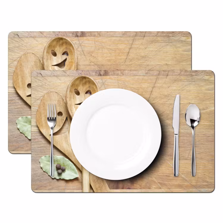 Sets de table - Le bonheur en cuisine — 2