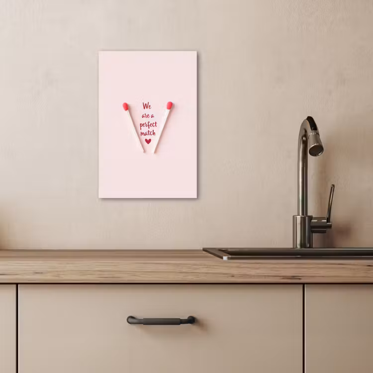 Tableau sur toile - Parfait - Minimaliste - Valentin — 2
