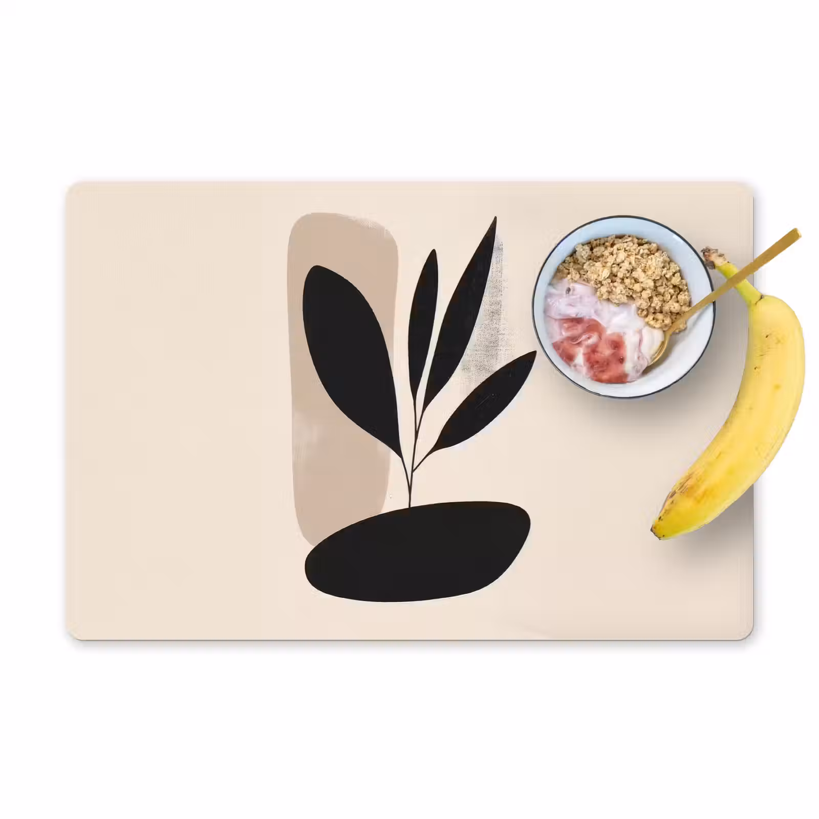 Sets de table - Plante - Beige - Japandi — 1