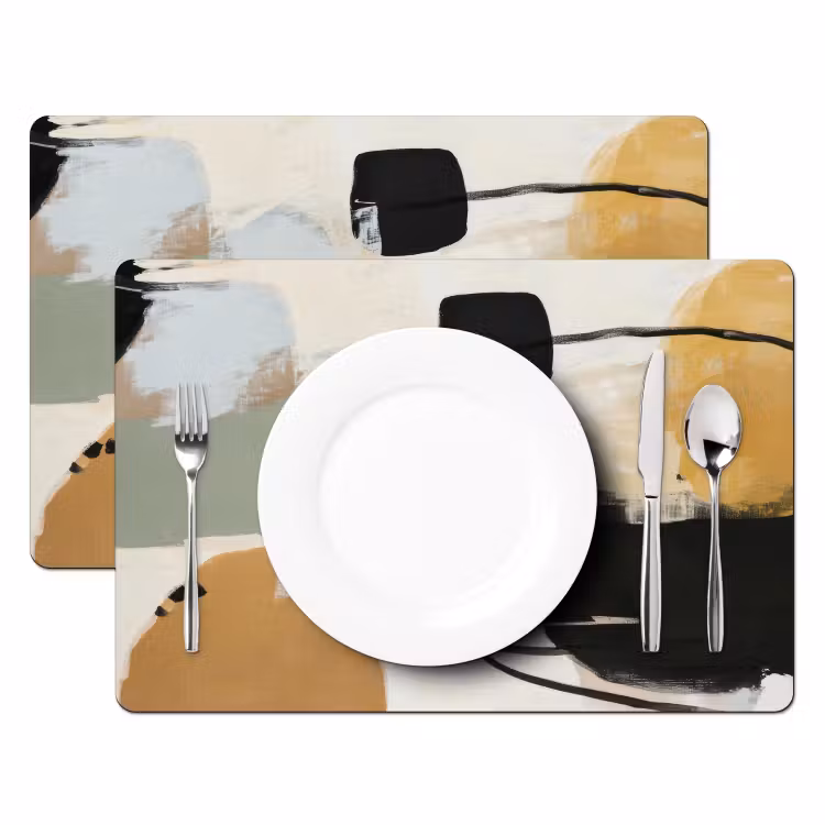 Sets de table - Peinture - Abstrait - Couleurs — 2