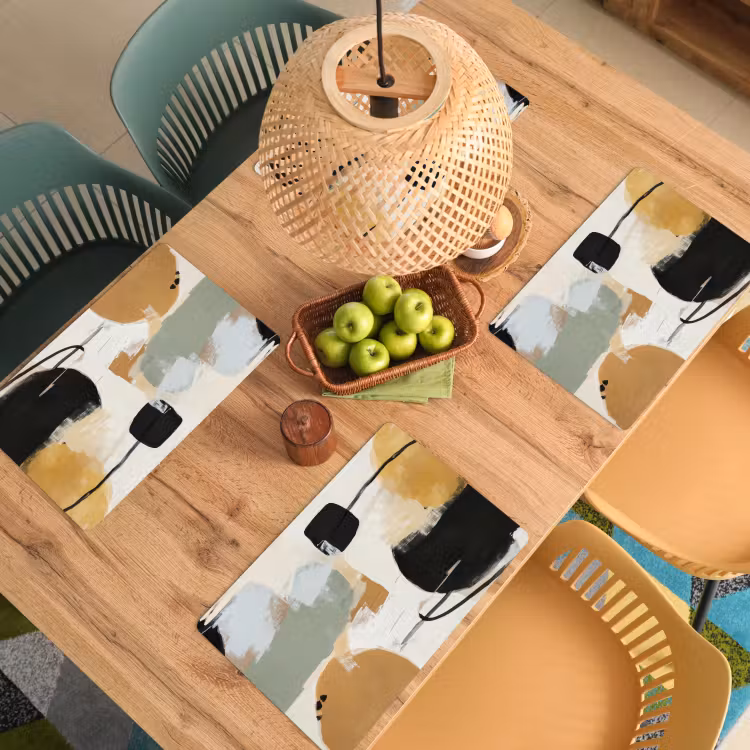 Sets de table - Peinture - Abstrait - Couleurs — 3