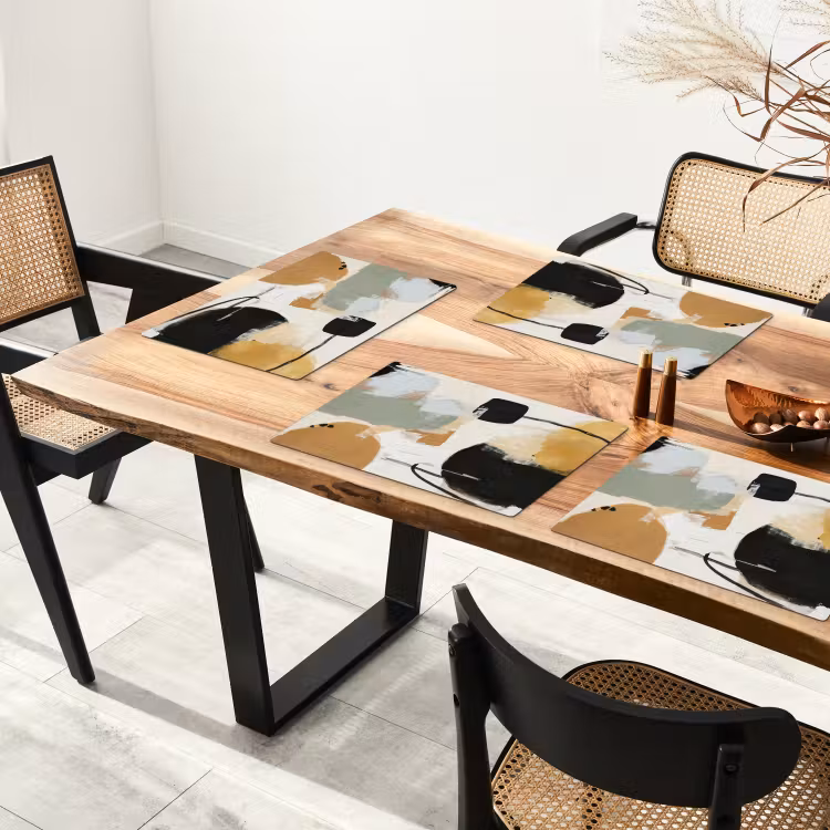Sets de table - Peinture - Abstrait - Couleurs — 4