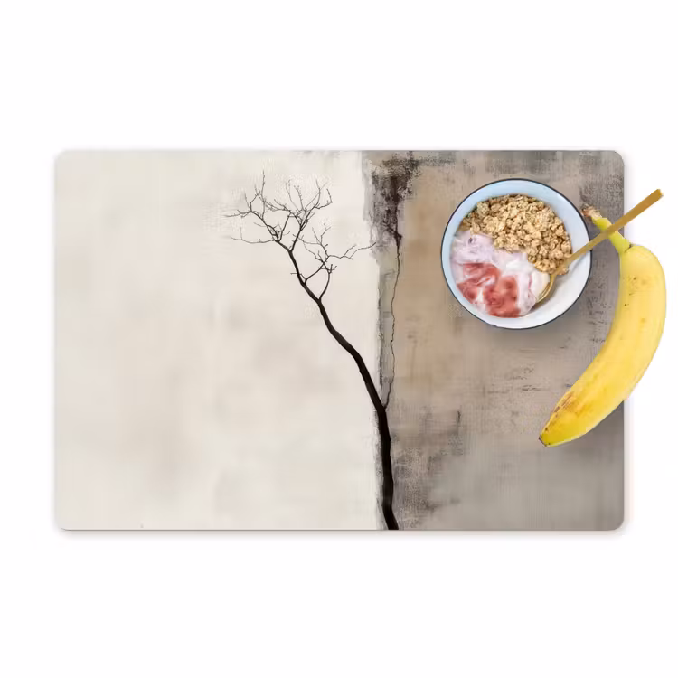 Sets de table - Wabi sabi - Plante - Beige — 1