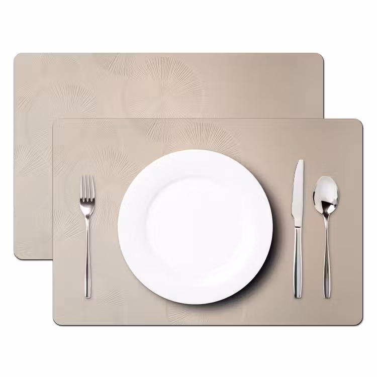 Sets de table - Japandi - Beige - Moderne — 2