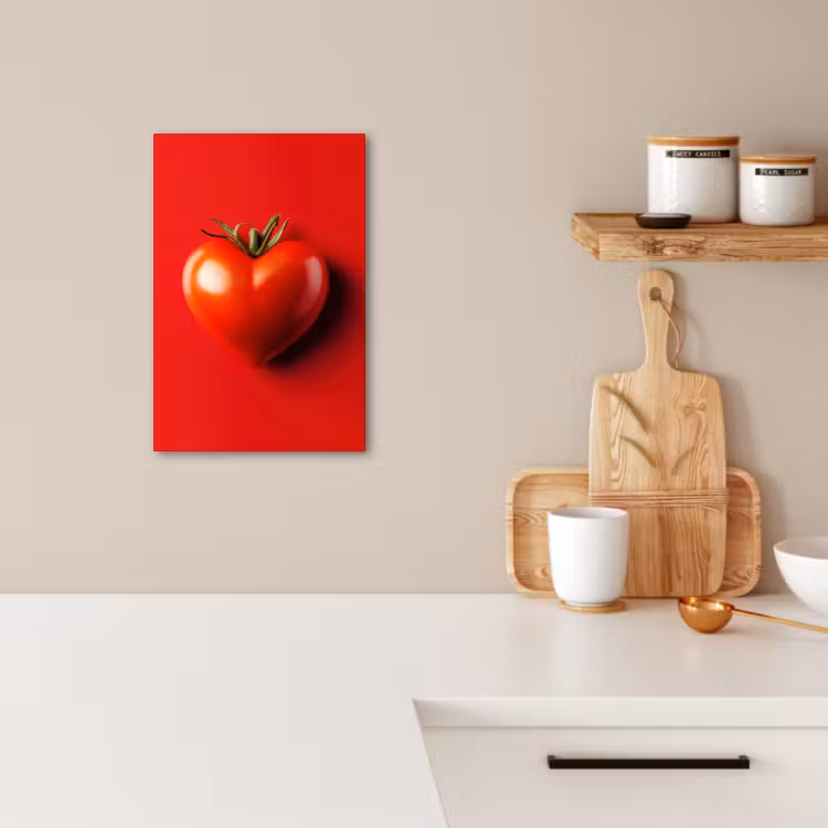Tableau sur toile - Tomate - Rouge - Coeur — 2