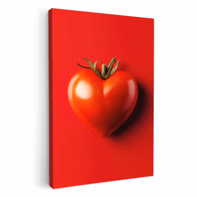 Tableau sur toile - Tomate - Rouge - Coeur — 3