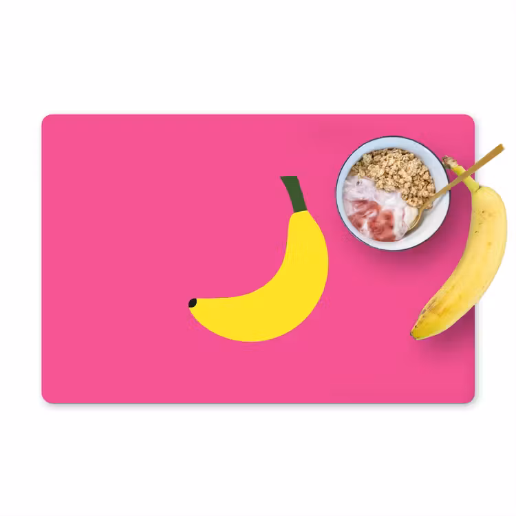 Sets de table - Banane - Jaune - Fruit — 1