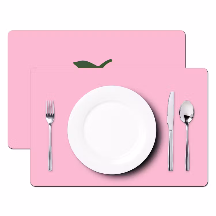 Sets de table - Cerises - Rose - Illustration — 2