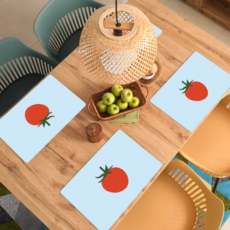 Sets de table - Rouge - Tomate - Légume — 3