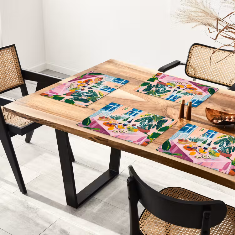 Sets de table - Table - Vin - Fruits — 4